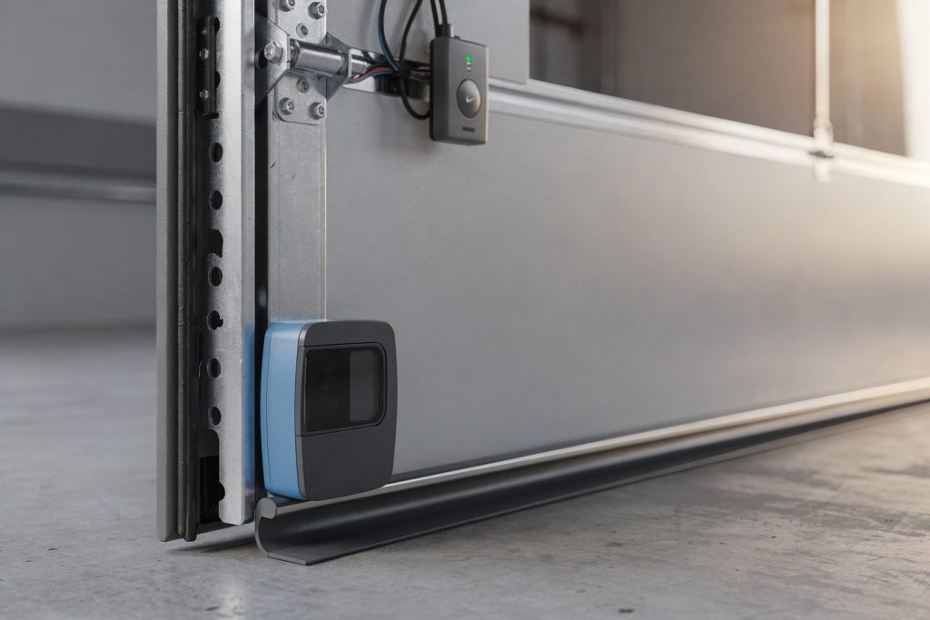 Nachrüstung von Sicherheitstechnik – Fingerklemmschutz, Einbruchschutz, Federbruchsicherung, Funksteuerung, Antriebstechnik – Rößler Industrietore GmbH